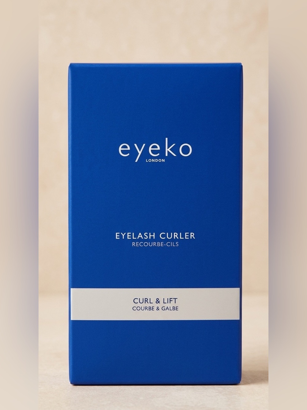Eyeko Curl & Lift Eyelash Curler - Blue with White Accent, NIB